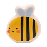 Sister Bee Stoneware Token Ornament with Matchbox - Yellow