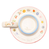 You Mean The World To Me Tea Light Candle Holder - Off White