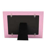 Mummy Heart Freestanding Wooden Photo Frame 6 x 4in - Pink