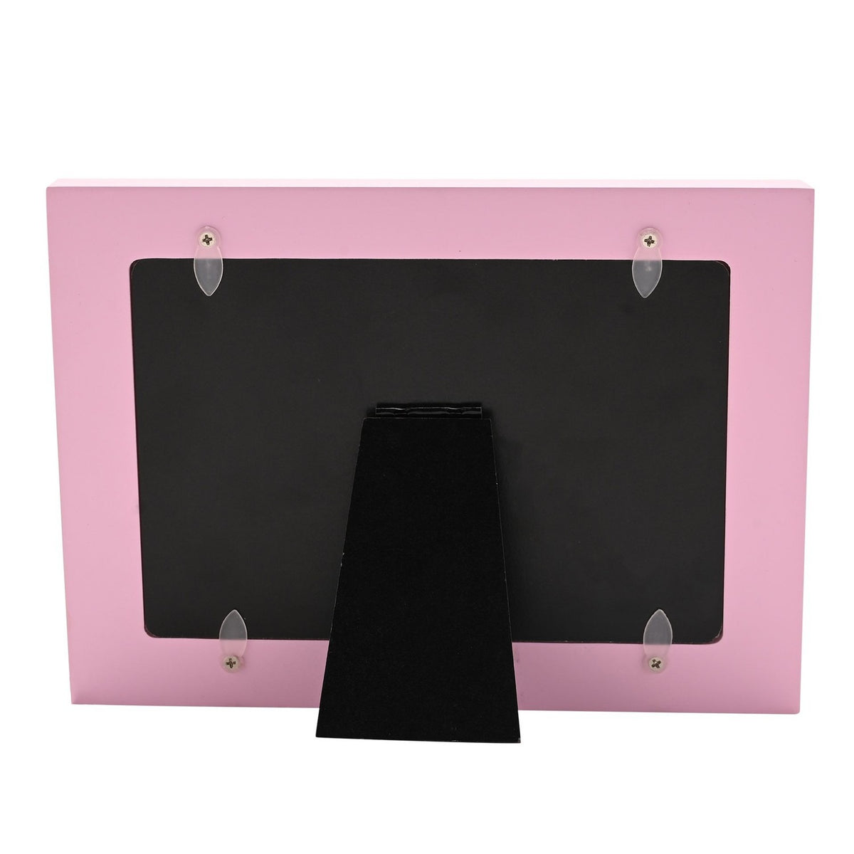 Nanna Floral Heart Wooden Photo Frame with Stand - Pink