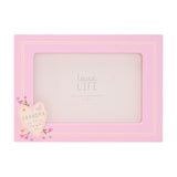 Grandma Heart Freestanding Wooden Photo Frame 6 x 4in - Pink