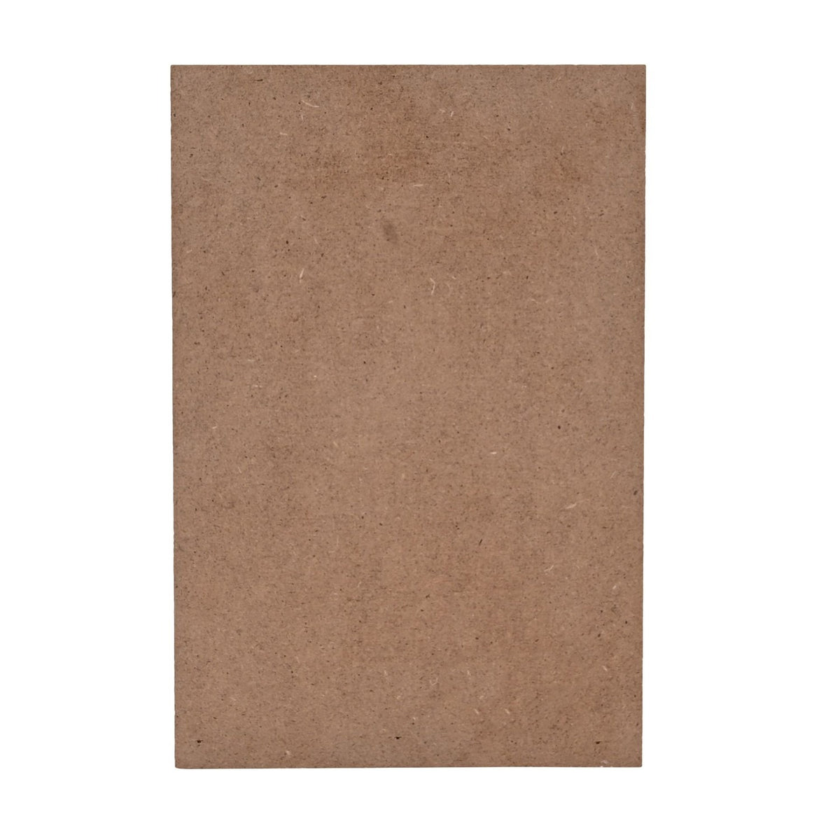 Rectangular MDF board with a plain brown textured surface, shown on a white background.