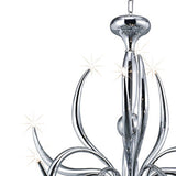 Llamas 96cm 15 Light Chandelier - Polished Chrome