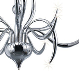Llamas 96cm 15 Light Chandelier - Polished Chrome