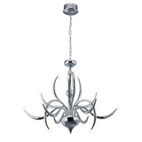 Llamas 96cm 15 Light Chandelier - Polished Chrome