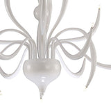 Llamas 96cm 15 Light Chandelier - White