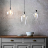 Vellmere Pendant - Clear Bright Nickel