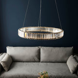 Ashenhurst LED Ring Pendant - Clear