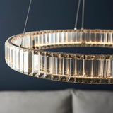 Ashenhurst LED Ring Pendant - Clear
