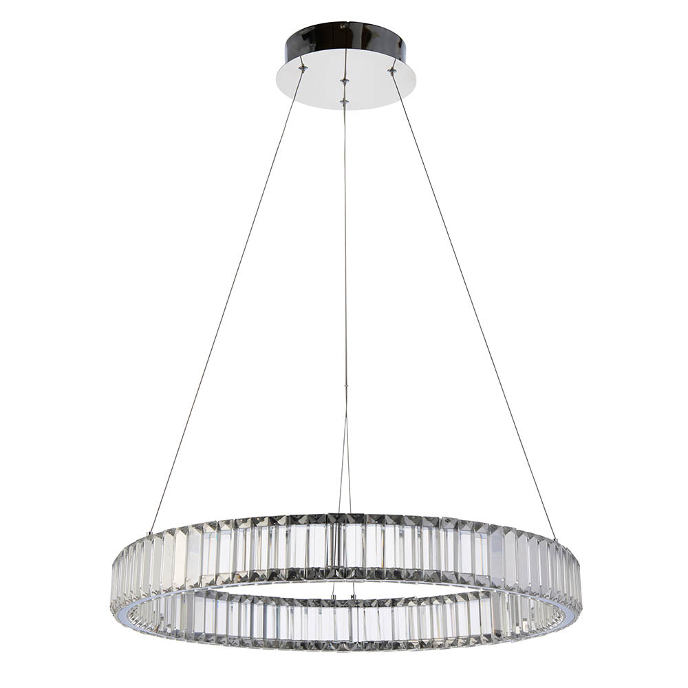 Ashenhurst LED Ring Pendant - Clear