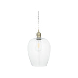 Vellmere Pendant - Clear Antique Brass