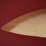 Pyleford Hammered Disc Pendant - Brass