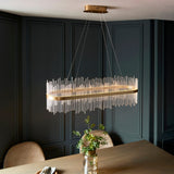 Rookhurst Rod Linear Pendant - Gold