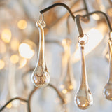 Brayworth Branch Linear Droplets 6 Light Chandelier - Aged Gold