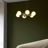 Brammoor Ring Gloss 6 Light Pendant - Satin Brushed Gold