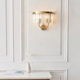 Calverdale Cut 2 Light Wall Light - Antique Brass