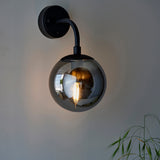 Haldmere Wall Light - Matt Black Grey