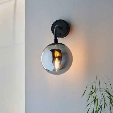 Haldmere Wall Light - Matt Black Grey