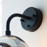 Haldmere Wall Light - Matt Black Grey