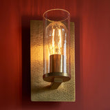 Pyleford Hammered Wall Light - Brass