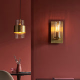 Pyleford Hammered Wall Light - Brass