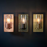 Pyleford Hammered Wall Light - Brass