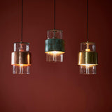 Pyleford Hammered Pendant - Brass