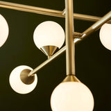 Brammoor Gloss 10 Light Pendant - Satin Brushed Gold