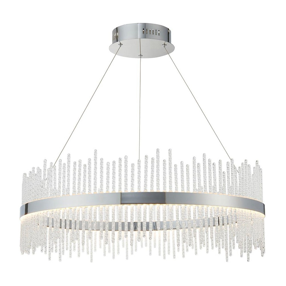 Rookhurst Rod Pendant - Chrome