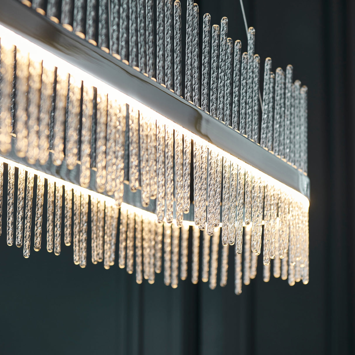 Rookhurst Rod Linear Pendant - Chrome