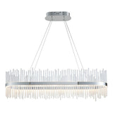 Rookhurst Rod Linear Pendant - Chrome
