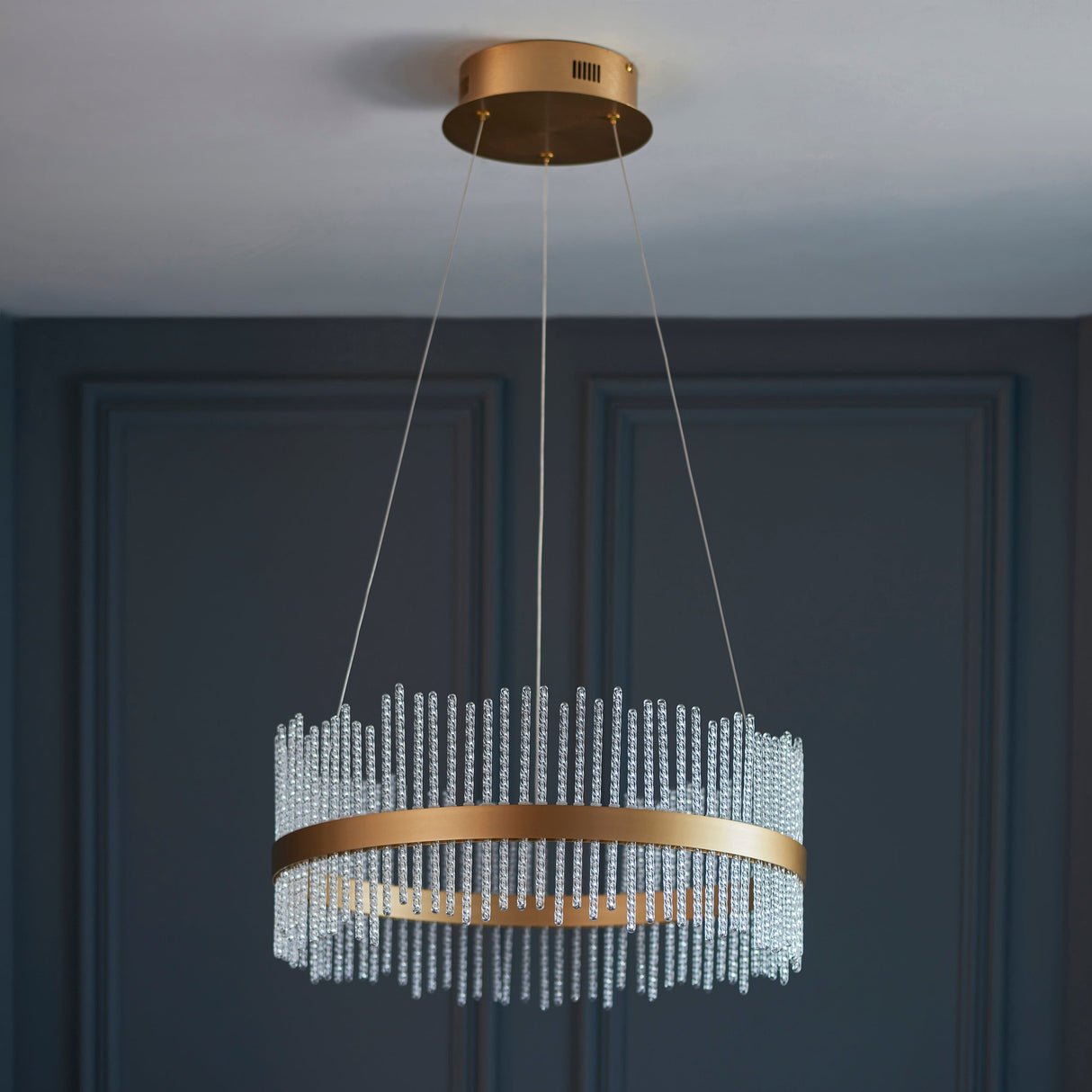 Rookhurst Rod Medium Pendant - Gold
