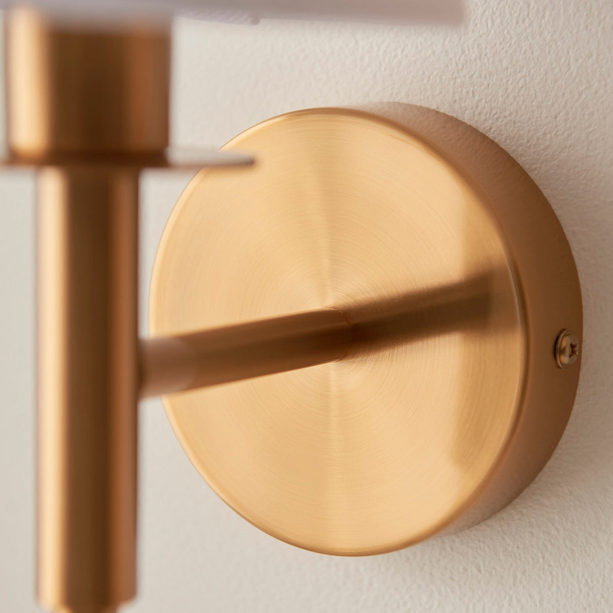 Elverton Vintage Wall Light - Brass White