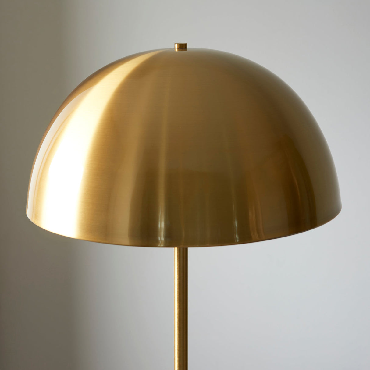 Fernhaven Floor Lamp - Brushed Aged Brass