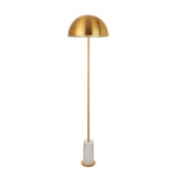 Fernhaven Floor Lamp - Brushed Aged Brass