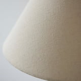 Fernhaven Fabric Table Lamp - Brushed Aged Brass