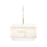 Nettlecote 3 Light Pendant - Brushed Aged Brass