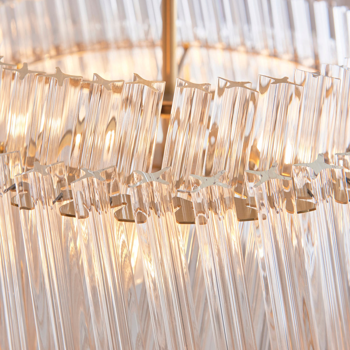 Nettlecote 3 Light Pendant - Brushed Aged Brass