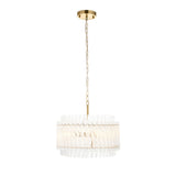 Nettlecote 3 Light Pendant - Brushed Aged Brass