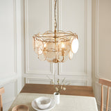 Ryewold Handmade Champagne 3 Light Pendant - Brushed Aged Brass