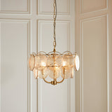 Ryewold Handmade Champagne 3 Light Pendant - Brushed Aged Brass