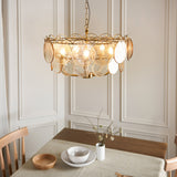 Ryewold Handmade Champagne 5 Light Pendant - Brushed Aged Brass