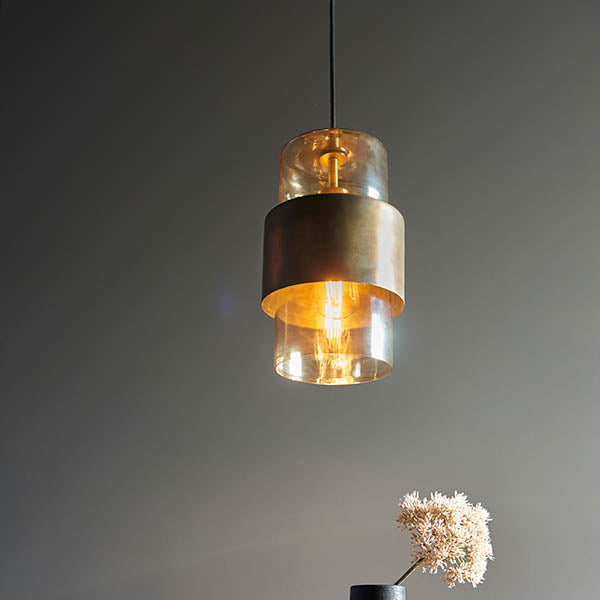 Tarnwold Pendant - Antique Brass Patina