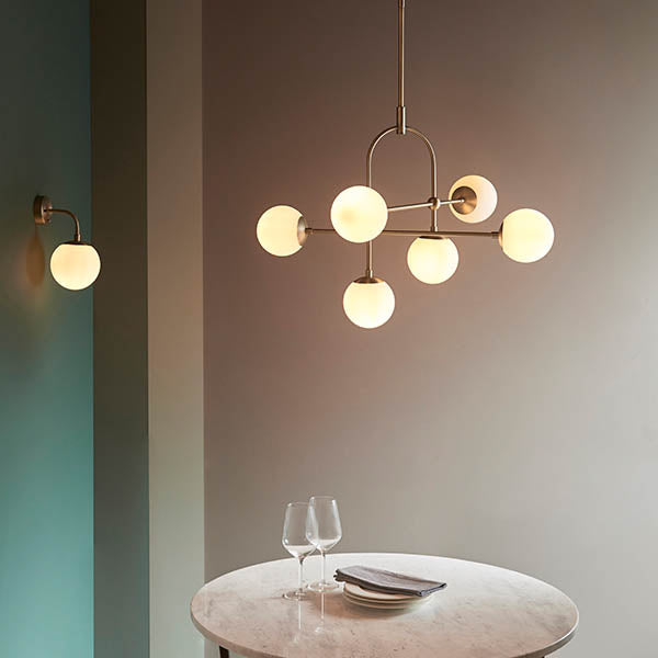 Haldmere Wall Light - Matt Antique Brass