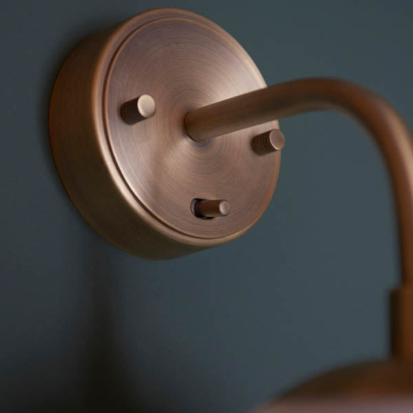 Haldmere Wall Light - Matt Antique Brass