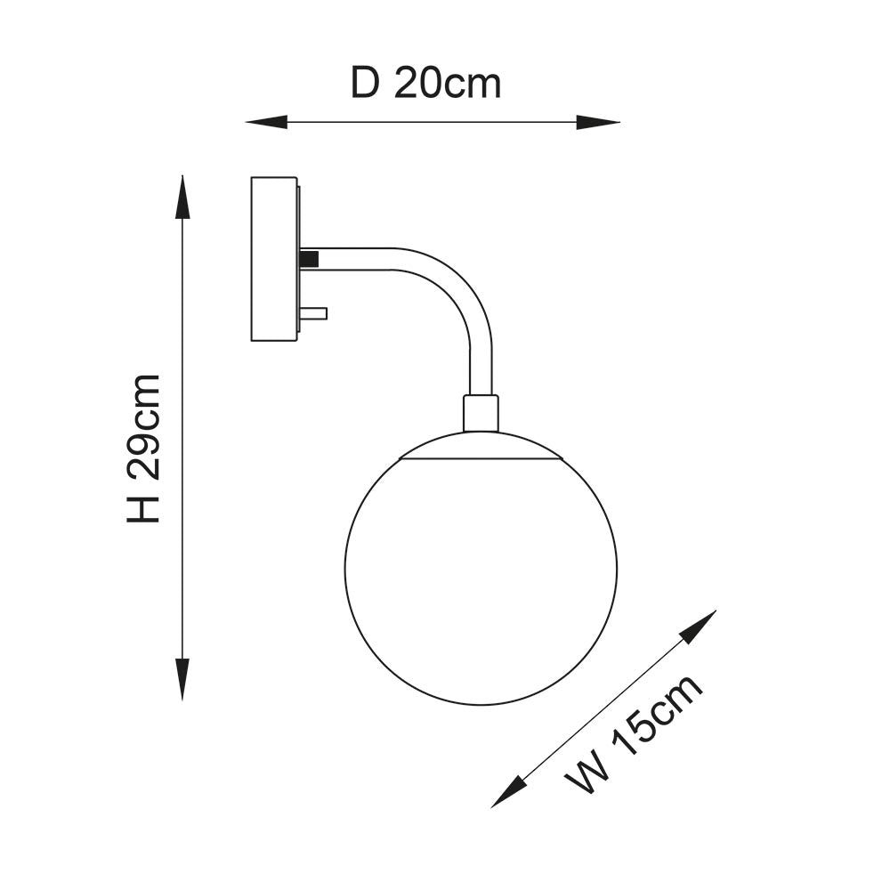 Haldmere Wall Light - Matt Antique Brass
