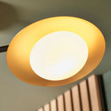 Heronwell Dish Semi-flush Pebble Shaped 3 Light Flush Ceiling Light - Gold Bronze