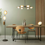 Heronwell Dish Pebble Shaped Table Lamp - Gold Bronze