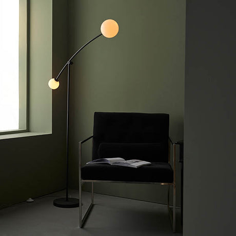 Medbury Floor Lamp - Black Opal
