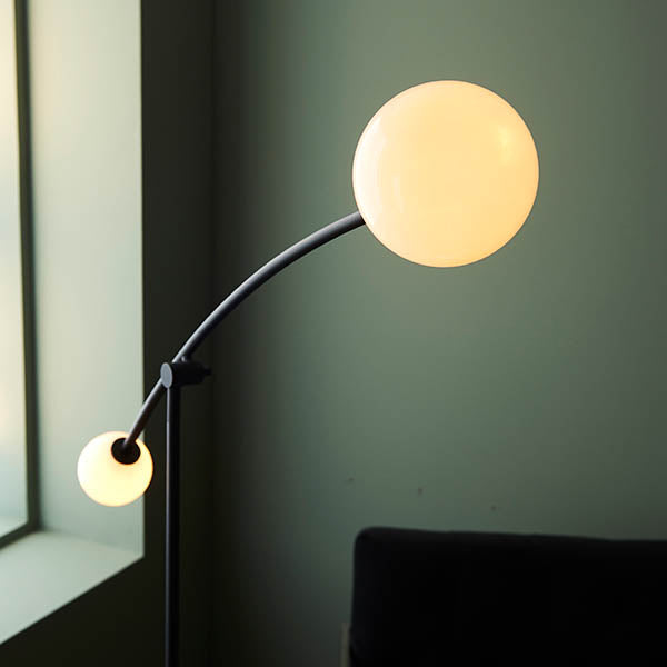 Medbury Floor Lamp - Black Opal